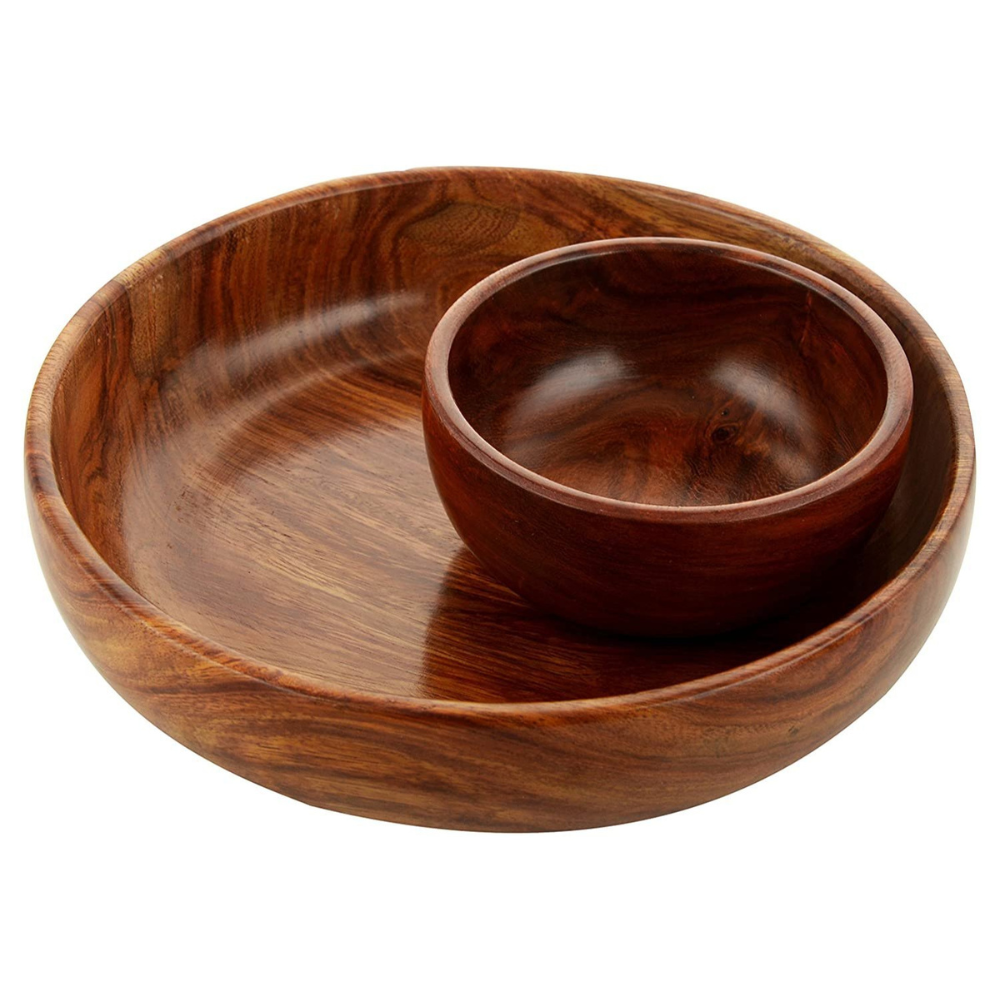 Wooden Multipurpose Serving Bowl 